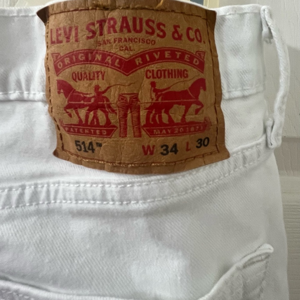 Levi's Crisp White Denim